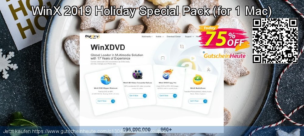 WinX 2019 Holiday Special Pack - for 1 Mac  umwerfende Außendienst-Promotions Bildschirmfoto