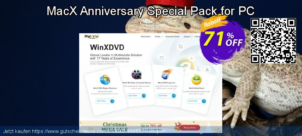 MacX Anniversary Special Pack for PC Sonderangebote Disagio Bildschirmfoto