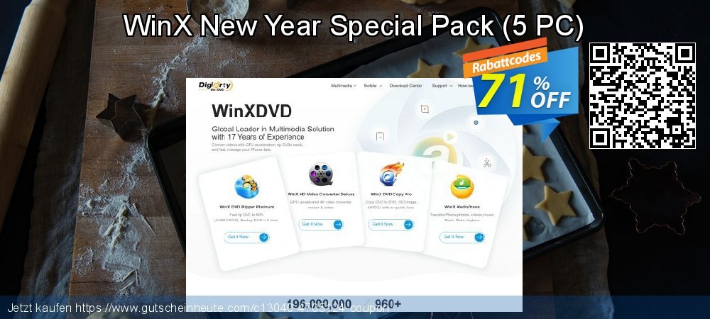 WinX New Year Special Pack - 5 PC  wunderschön Verkaufsförderung Bildschirmfoto