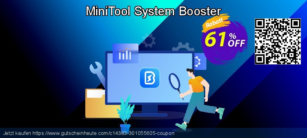 MiniTool System Booster klasse Sale Aktionen Bildschirmfoto
