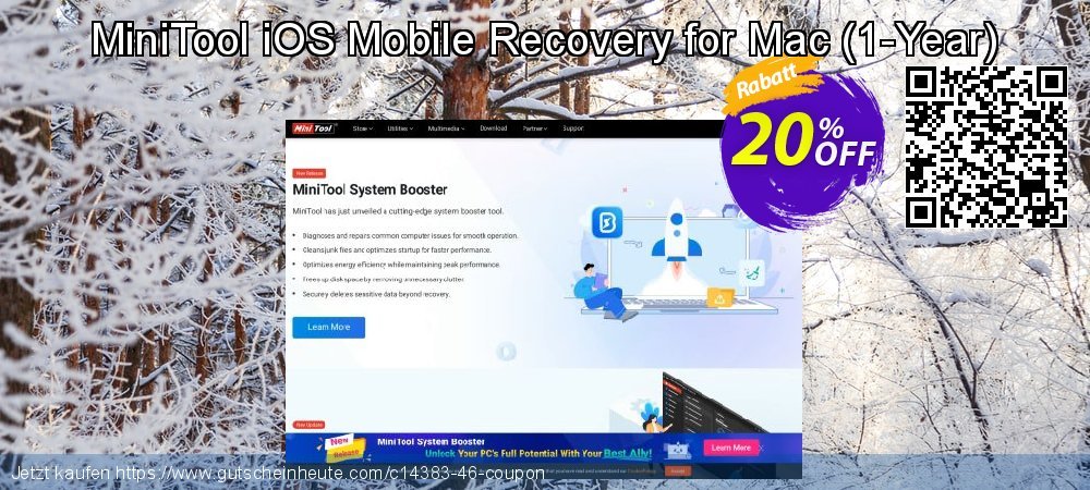 MiniTool iOS Mobile Recovery for Mac - 1-Year  toll Beförderung Bildschirmfoto