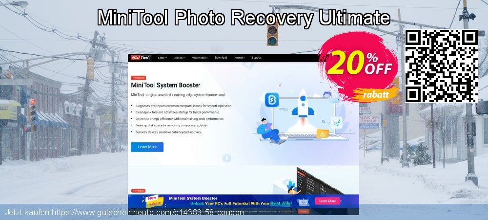 MiniTool Photo Recovery Ultimate exklusiv Ausverkauf Bildschirmfoto