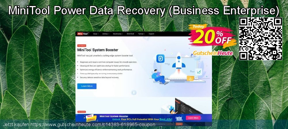 MiniTool Power Data Recovery - Business Enterprise  genial Verkaufsförderung Bildschirmfoto