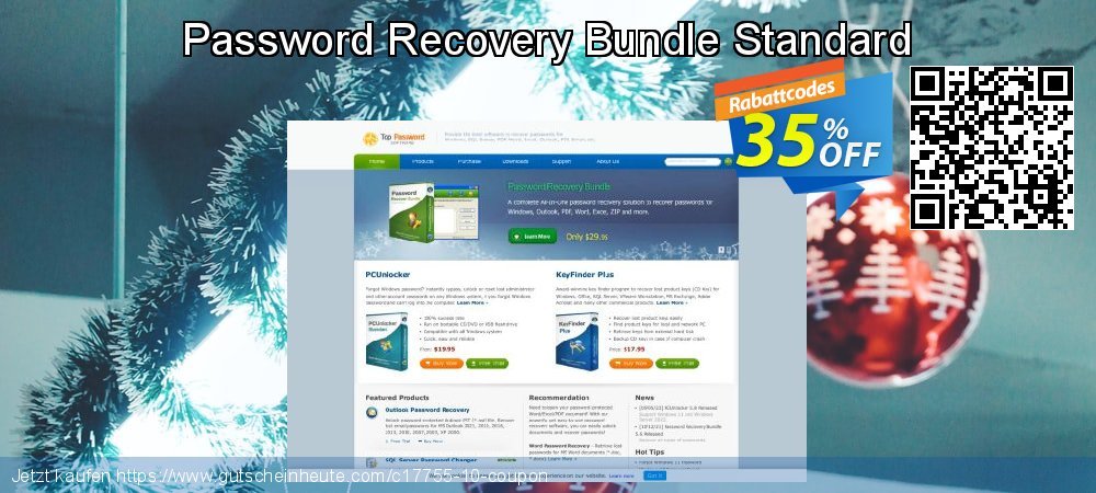 Password Recovery Bundle Standard aufregende Ermäßigungen Bildschirmfoto