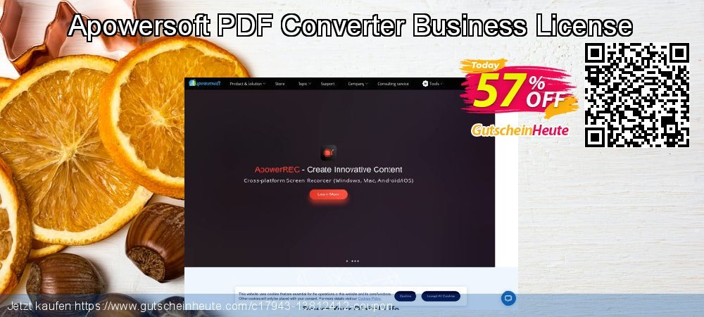 Apowersoft PDF Converter Business License großartig Ausverkauf Bildschirmfoto