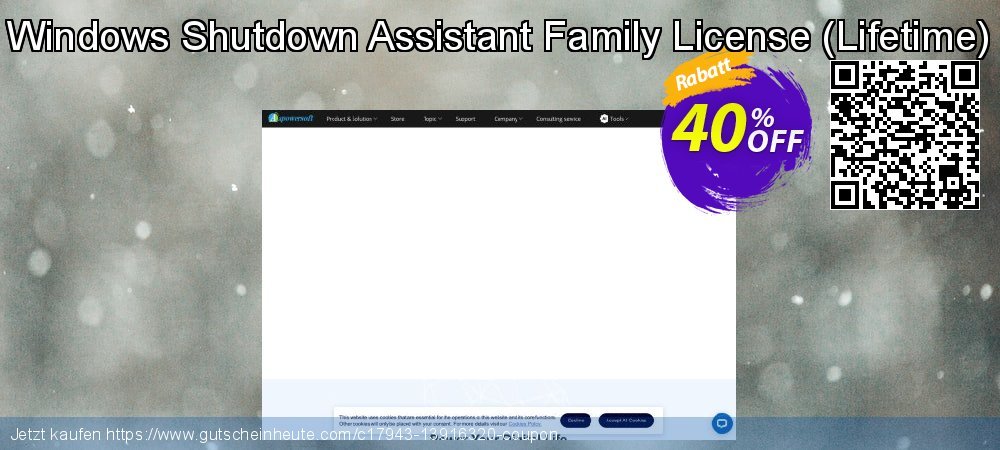 Windows Shutdown Assistant Family License - Lifetime  erstaunlich Beförderung Bildschirmfoto