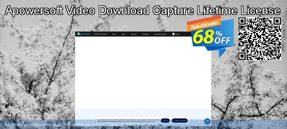 Apowersoft Video Download Capture Lifetime License genial Sale Aktionen Bildschirmfoto