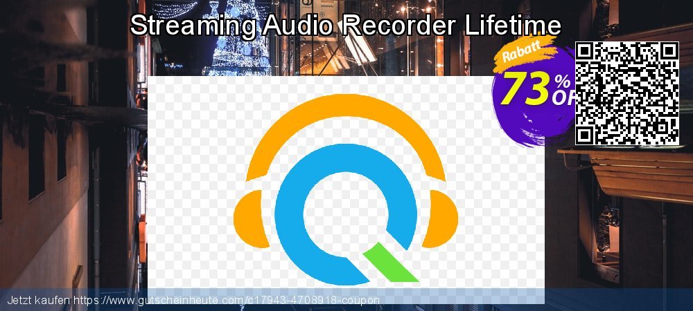 Streaming Audio Recorder Lifetime ausschließlich Förderung Bildschirmfoto