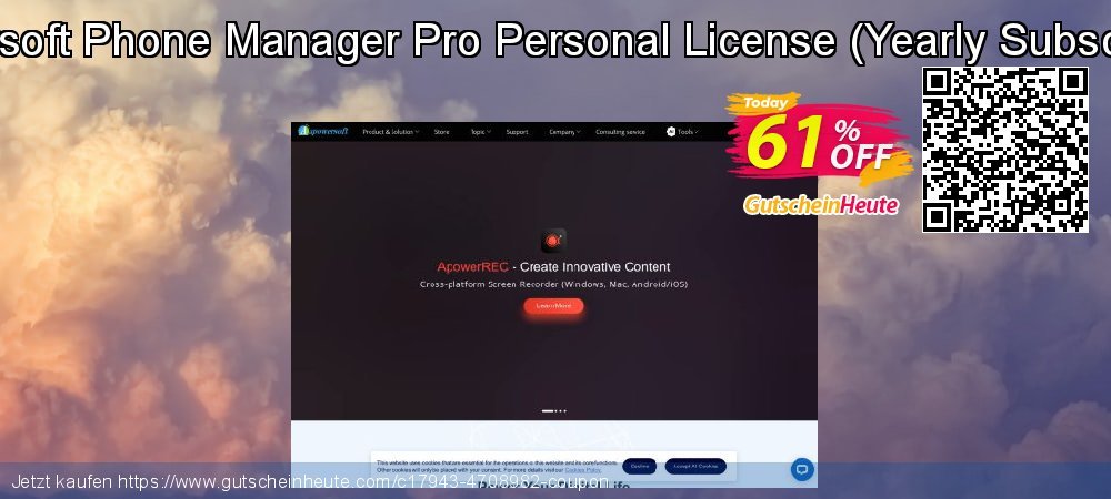 Apowersoft Phone Manager Pro Personal License - Yearly Subscription  besten Ausverkauf Bildschirmfoto