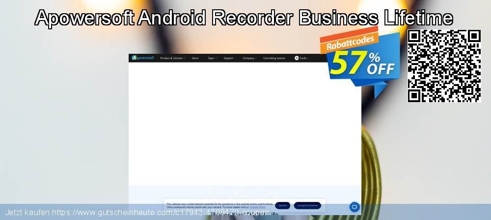 Apowersoft Android Recorder Business Lifetime aufregende Nachlass Bildschirmfoto