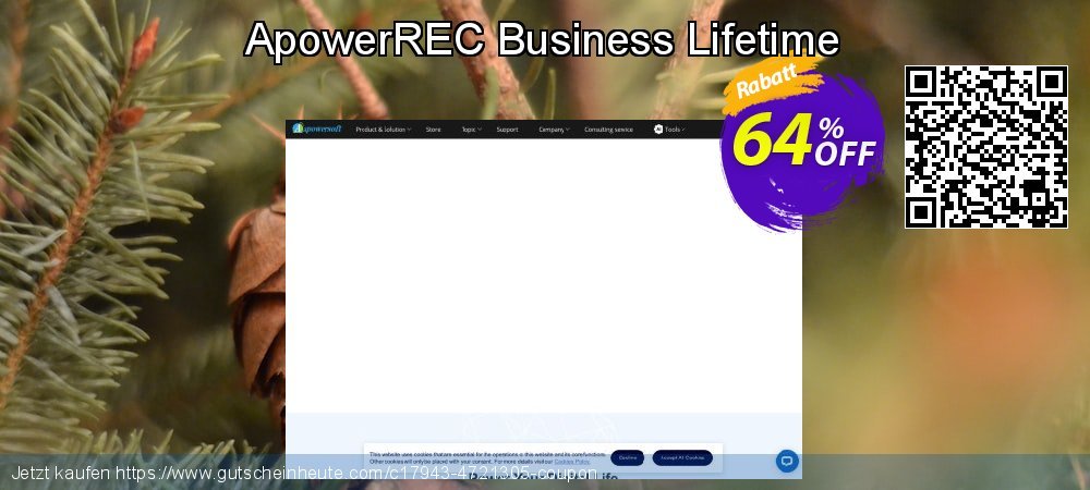 ApowerREC Business Lifetime Exzellent Disagio Bildschirmfoto