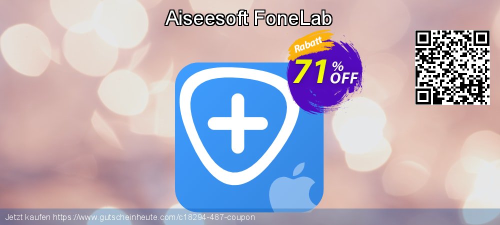 Aiseesoft FoneLab ausschließlich Verkaufsförderung Bildschirmfoto