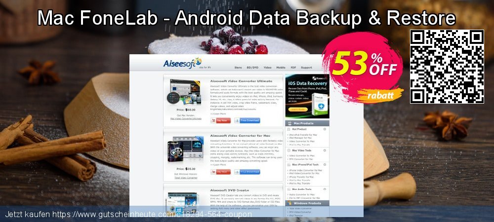 Mac FoneLab - Android Data Backup & Restore verwunderlich Preisnachlässe Bildschirmfoto