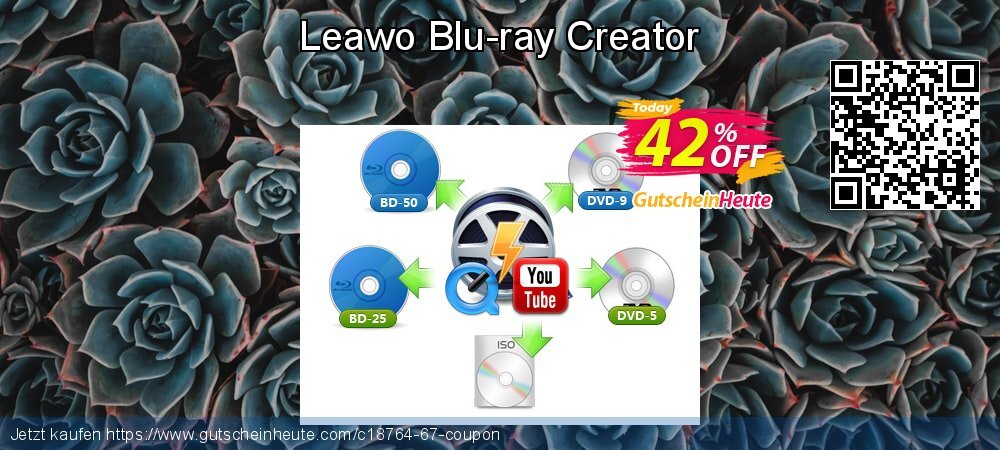 Leawo Blu-ray Creator formidable Preisreduzierung Bildschirmfoto