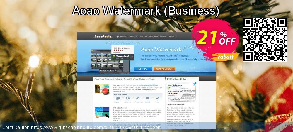 Aoao Watermark - Business  faszinierende Disagio Bildschirmfoto