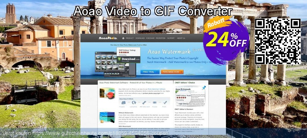 Aoao Video to GIF Converter geniale Preisreduzierung Bildschirmfoto