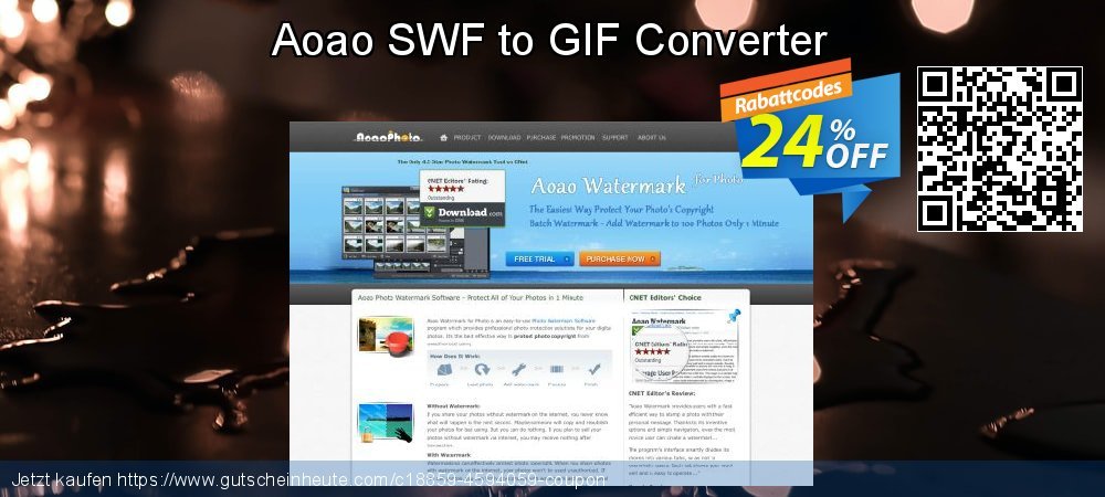 Aoao SWF to GIF Converter aufregende Preisnachlass Bildschirmfoto