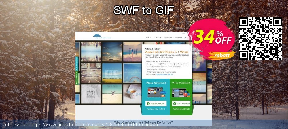 SWF to GIF wunderschön Rabatt Bildschirmfoto