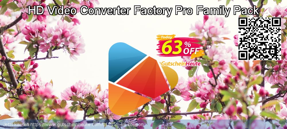 HD Video Converter Factory Pro Family Pack atemberaubend Diskont Bildschirmfoto