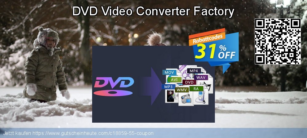 DVD Video Converter Factory verwunderlich Preisnachlass Bildschirmfoto