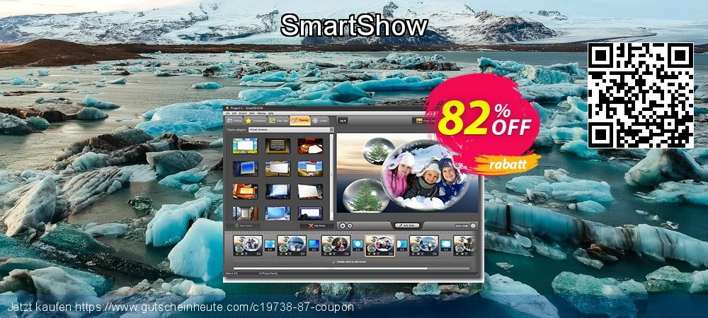 SmartShow ausschließenden Promotionsangebot Bildschirmfoto