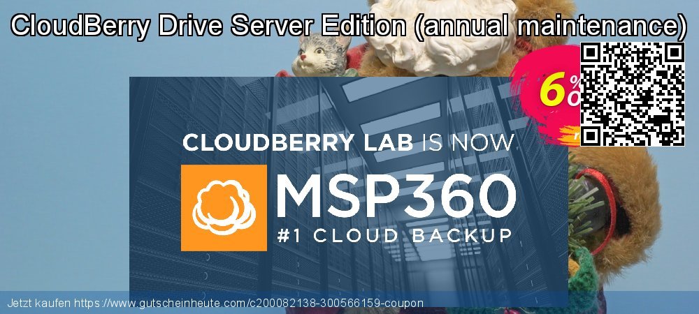 CloudBerry Drive Server Edition - annual maintenance  besten Promotionsangebot Bildschirmfoto