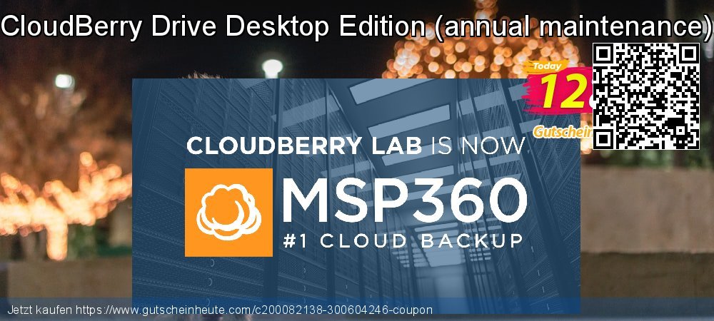 CloudBerry Drive Desktop Edition - annual maintenance  umwerfende Preisreduzierung Bildschirmfoto