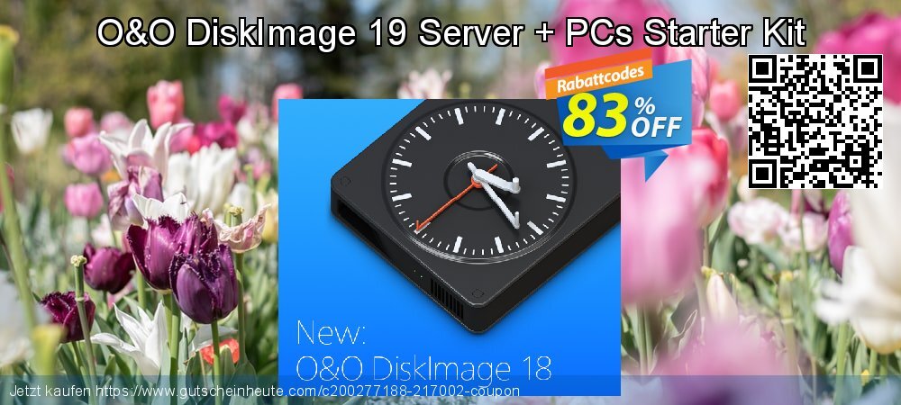 O&O DiskImage 19 Server + PCs Starter Kit großartig Ausverkauf Bildschirmfoto