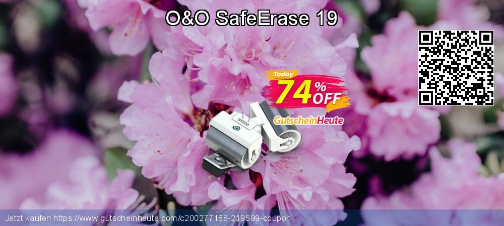 O&O SafeErase 19 ausschließenden Ermäßigung Bildschirmfoto