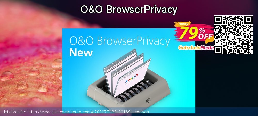 O&O BrowserPrivacy formidable Ermäßigung Bildschirmfoto
