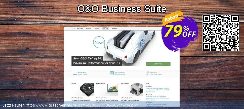 O&O Business Suite wundervoll Ausverkauf Bildschirmfoto