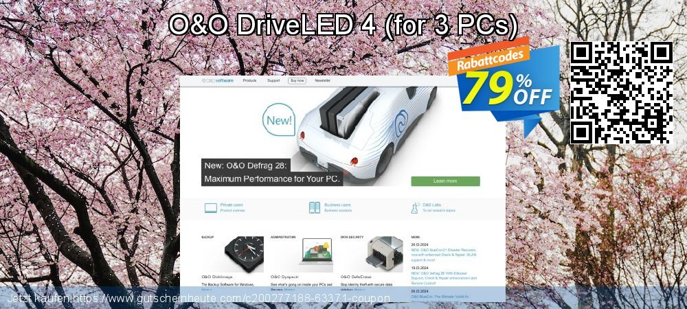 O&O DriveLED 4 - for 3 PCs  geniale Nachlass Bildschirmfoto