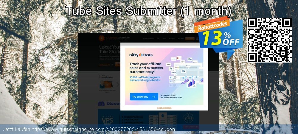 Tube Sites Submitter - 1 month  besten Sale Aktionen Bildschirmfoto