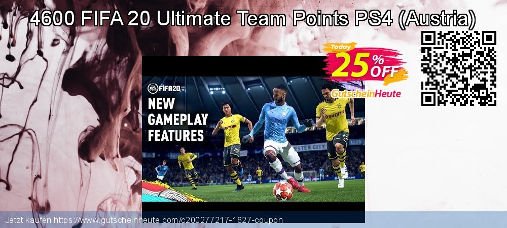 4600 FIFA 20 Ultimate Team Points PS4 - Austria  umwerfenden Ermäßigungen Bildschirmfoto