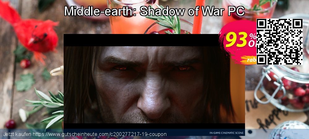 Middle-earth: Shadow of War PC Exzellent Förderung Bildschirmfoto