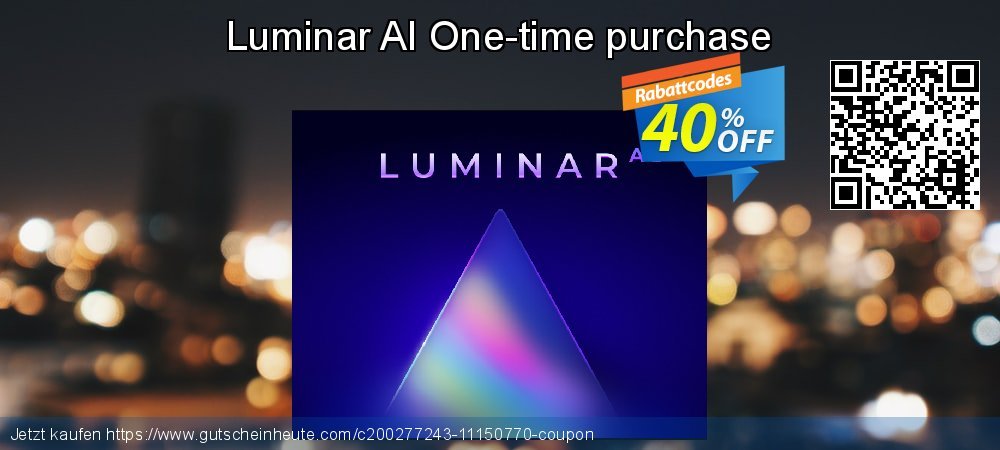 Luminar AI One-time purchase aufregenden Ausverkauf Bildschirmfoto