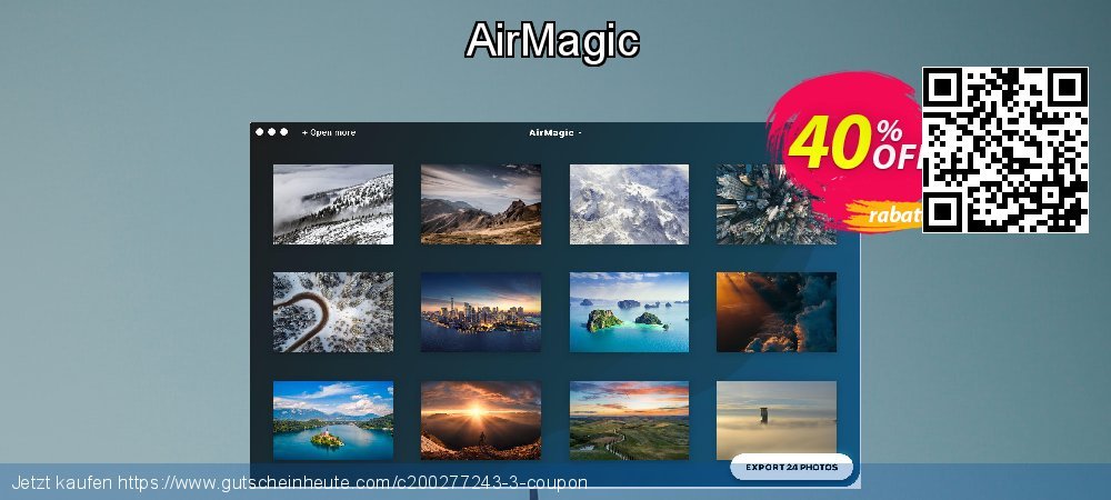 AirMagic beeindruckend Diskont Bildschirmfoto