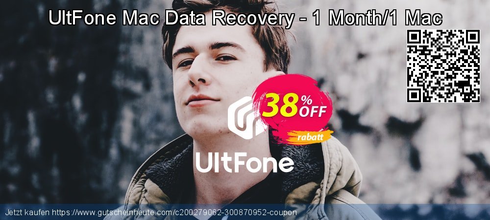 UltFone Mac Data Recovery - 1 Month/1 Mac atemberaubend Ausverkauf Bildschirmfoto