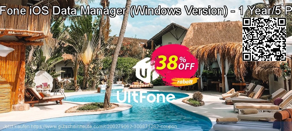 UltFone iOS Data Manager - Windows Version - 1 Year/5 PCs exklusiv Rabatt Bildschirmfoto