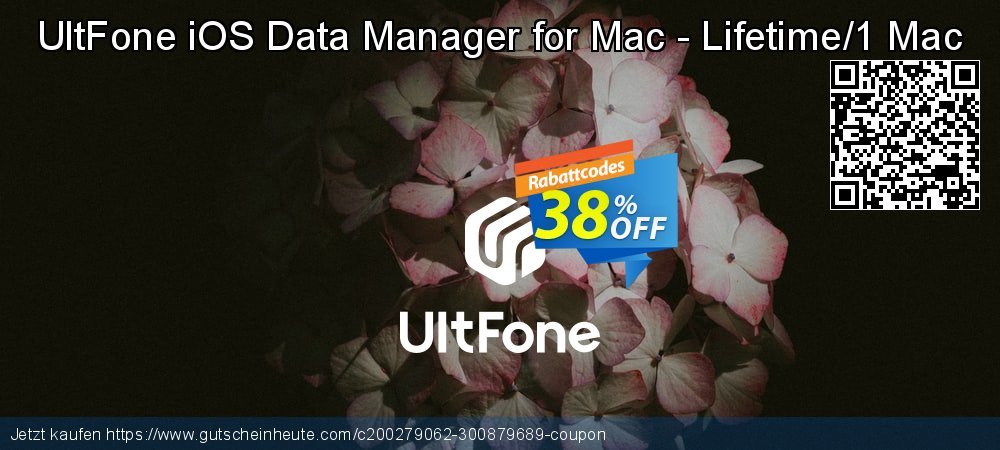 UltFone iOS Data Manager for Mac - Lifetime/1 Mac erstaunlich Verkaufsförderung Bildschirmfoto