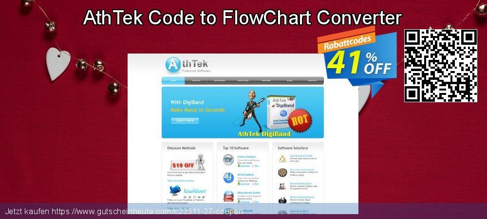 AthTek Code to FlowChart Converter Sonderangebote Rabatt Bildschirmfoto