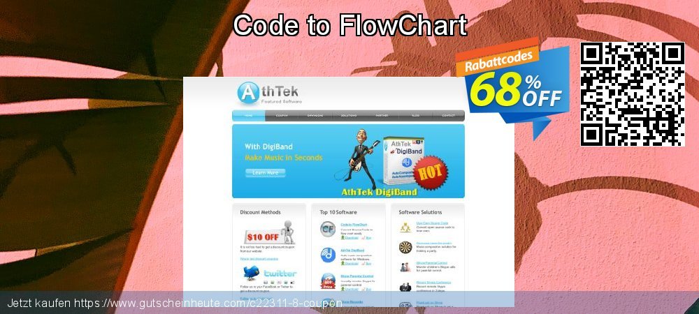 Code to FlowChart beeindruckend Förderung Bildschirmfoto