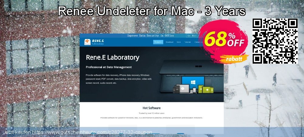 Renee Undeleter for Mac - 3 Years überraschend Disagio Bildschirmfoto
