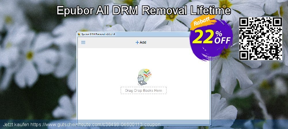Epubor All DRM Removal Lifetime uneingeschränkt Angebote Bildschirmfoto