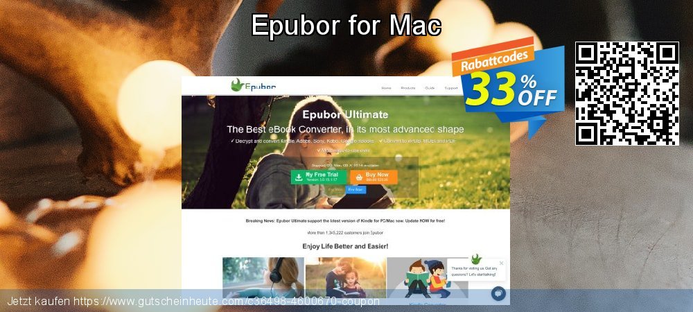 Epubor for Mac besten Ausverkauf Bildschirmfoto