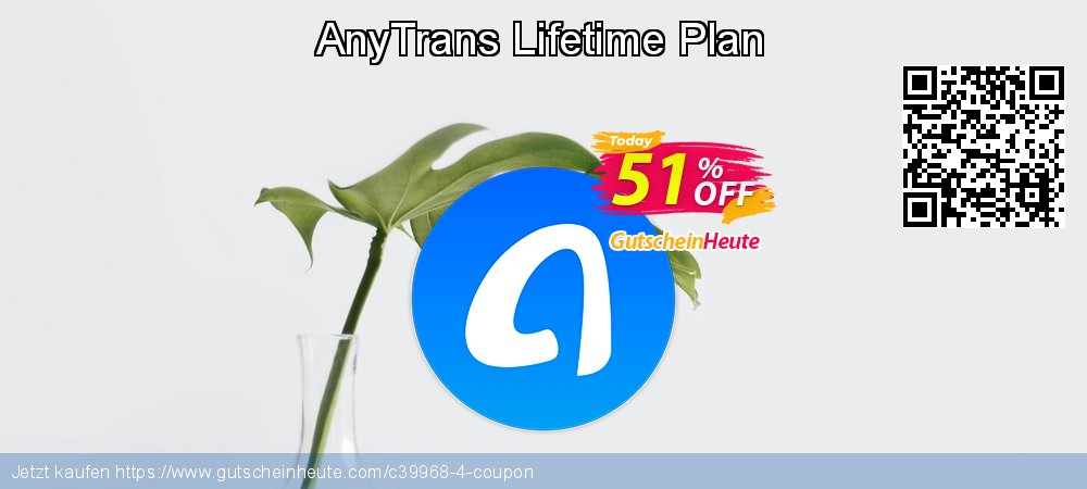 AnyTrans Lifetime Plan atemberaubend Ermäßigungen Bildschirmfoto