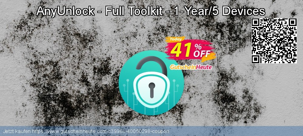 AnyUnlock - Full Toolkit - 1-Year/5 Devices wundervoll Ermäßigungen Bildschirmfoto