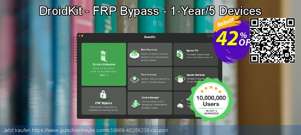 DroidKit - FRP Bypass - 1-Year/5 Devices Sonderangebote Preisreduzierung Bildschirmfoto