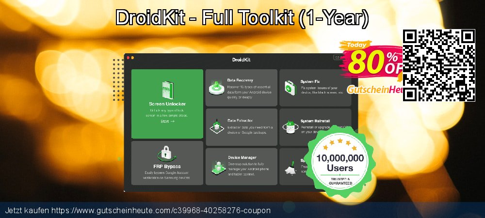 DroidKit - Full Toolkit - 1-Year  verblüffend Ermäßigungen Bildschirmfoto