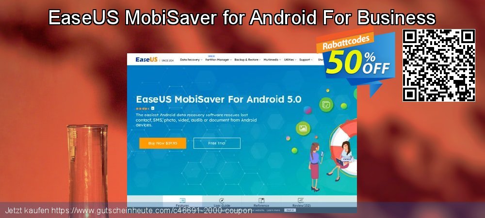 EaseUS MobiSaver for Android For Business umwerfende Ermäßigungen Bildschirmfoto